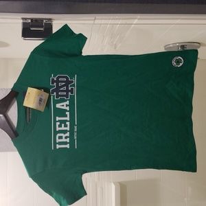 Brand New Ireland Norte Dame Heritage Collection Kids Tshirt size 11-12